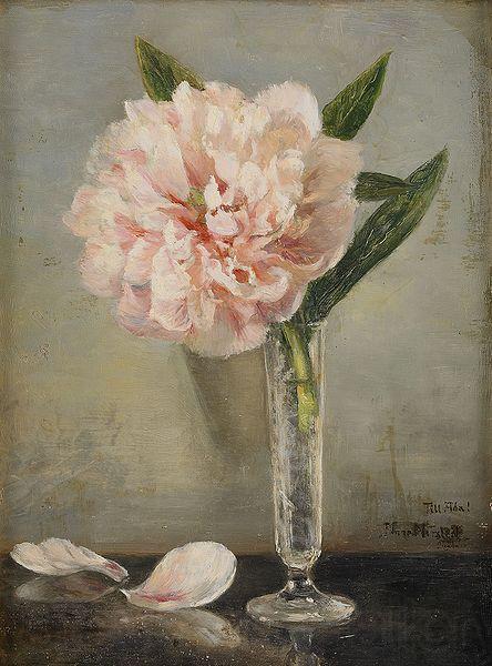 Anna Munthe-Norstedt Still Life with a Peony Spain oil painting art